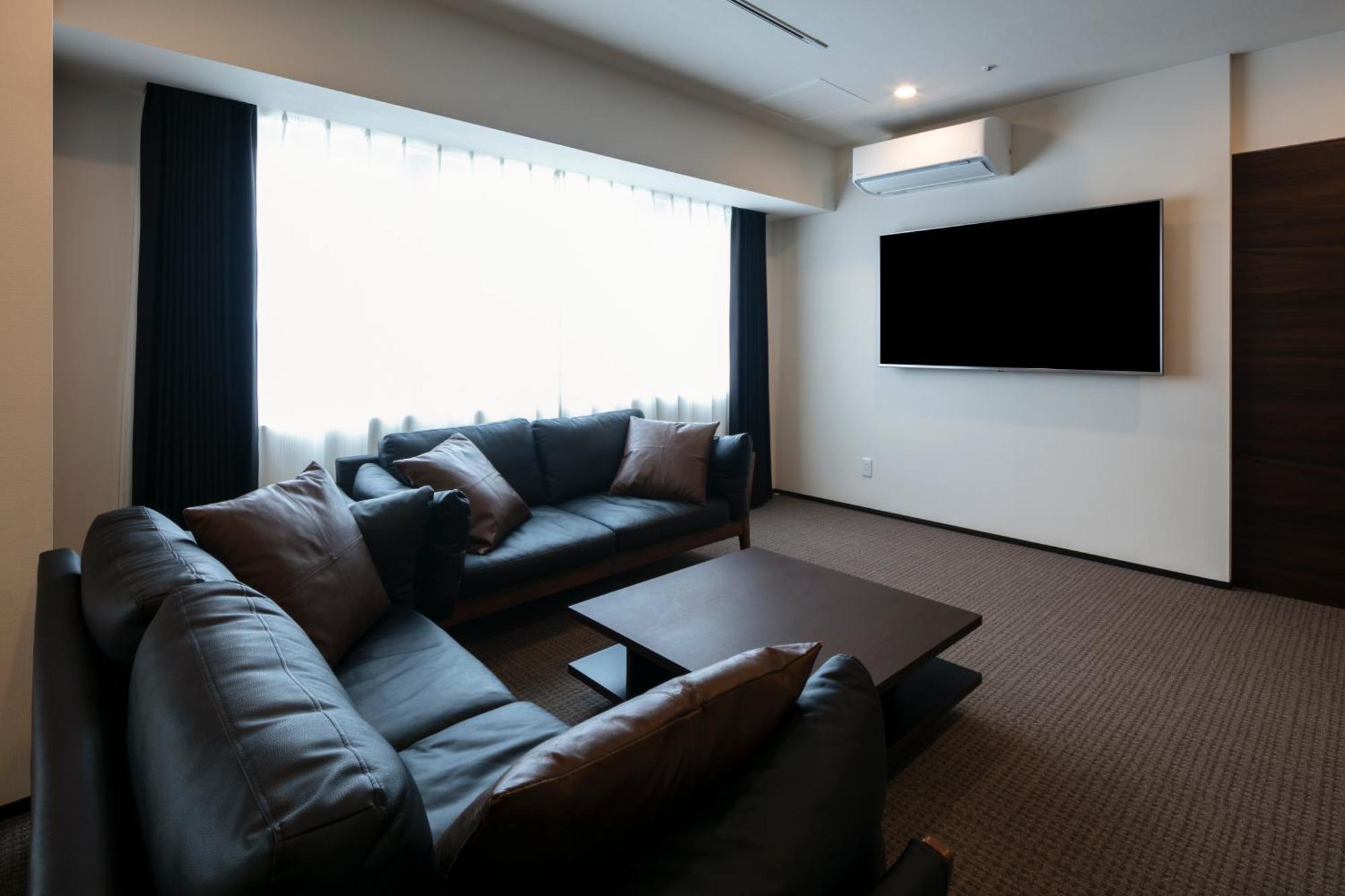 Randor Hotel Sapporo Suites Pokoj fotografie A living room in a Japanese apartment