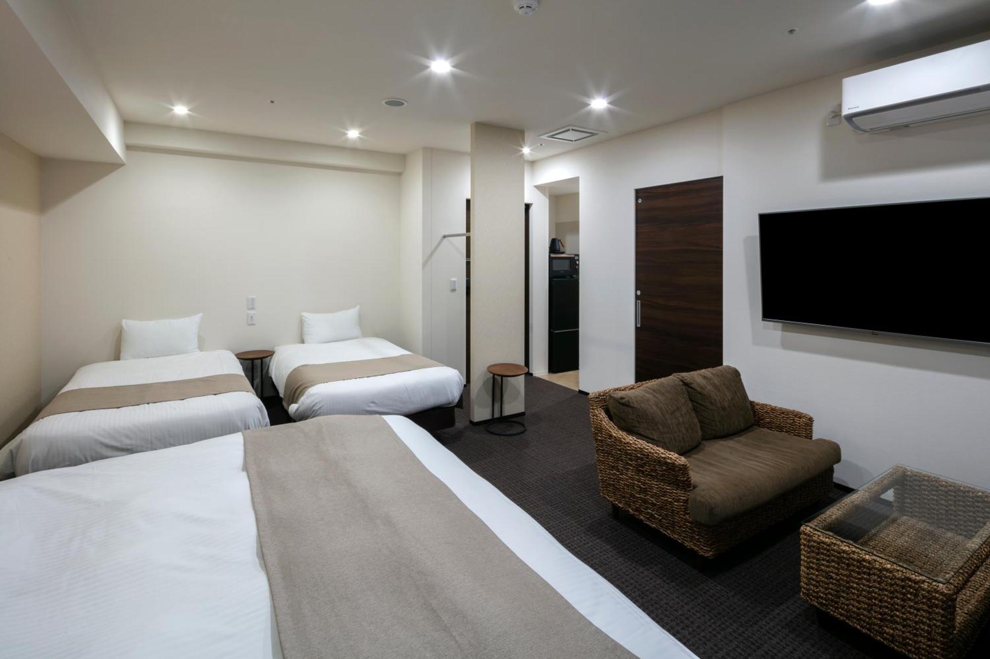 Randor Hotel Sapporo Suites Pokoj fotografie A typical room at the hotel
