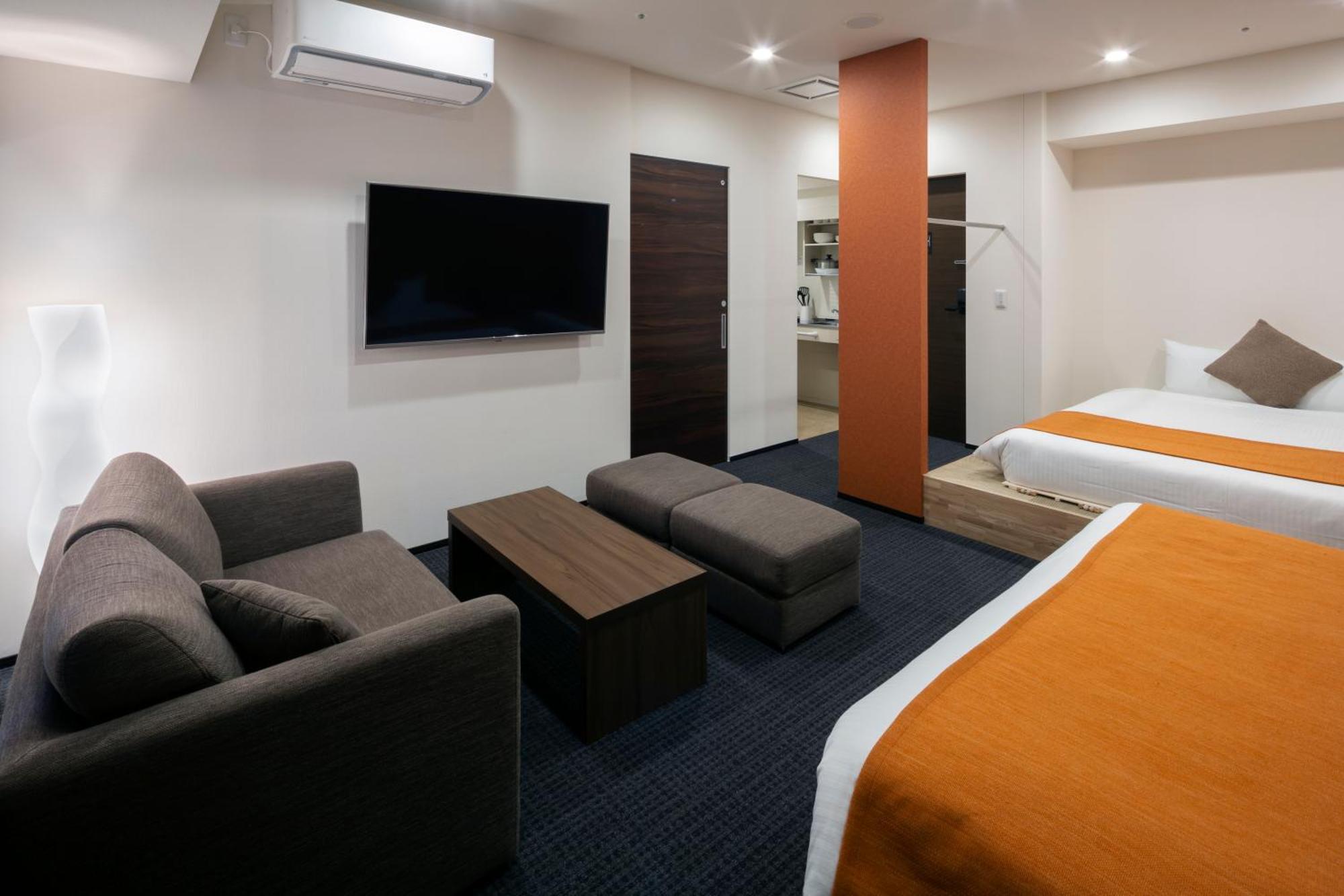 Randor Hotel Sapporo Suites Pokoj fotografie A room at the hotel