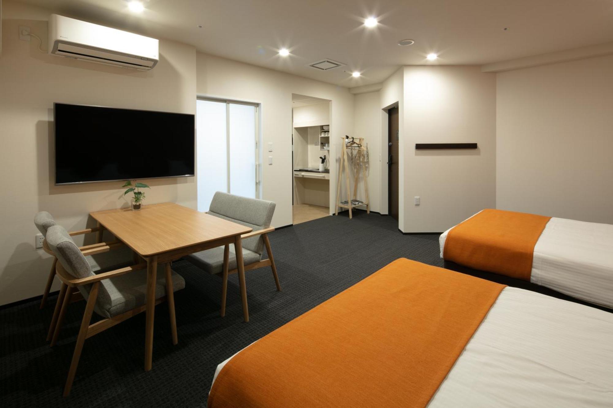 Randor Hotel Sapporo Suites Pokoj fotografie A typical room at the hotel